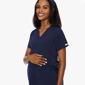 Med Couture Women's Maternity Scrub Top